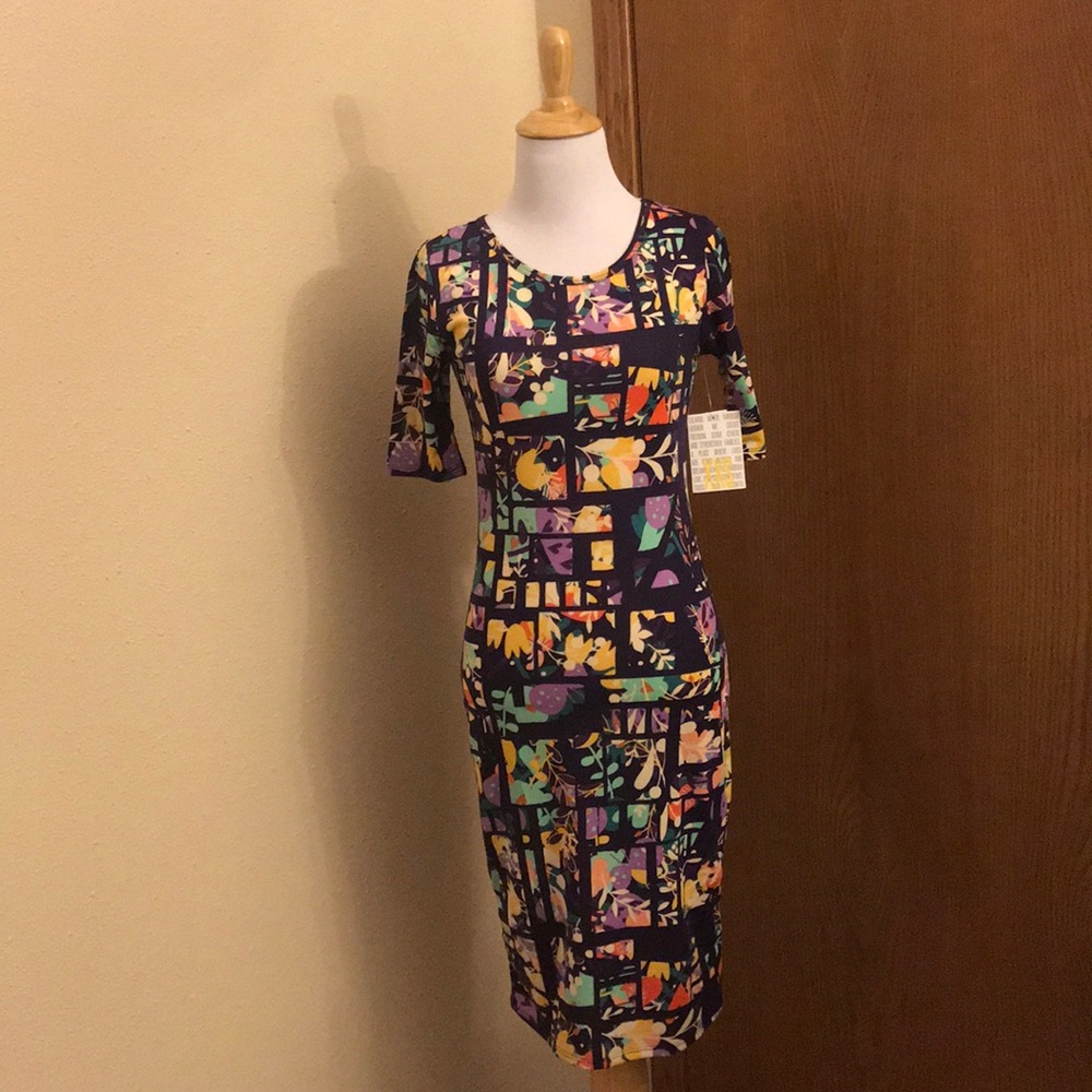 NWT LuLaRoe Julia Dress Size XXS